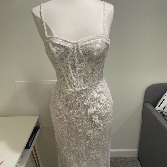 Galina Signature Wedding Prom Dress Sz 6! - Picture 5 of 9